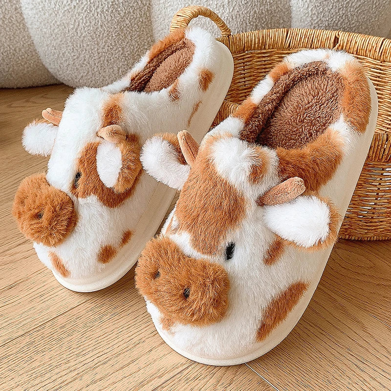 Cow Slippers