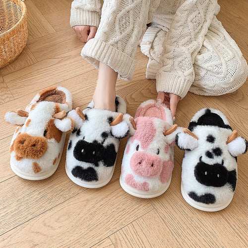 Cow Slippers