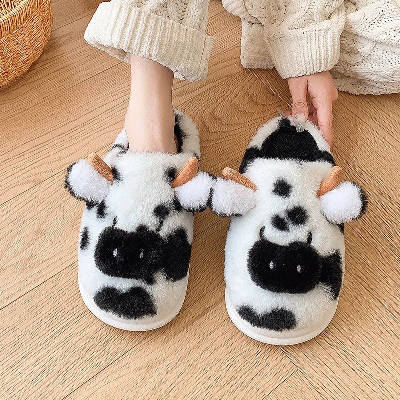 Cow Slippers