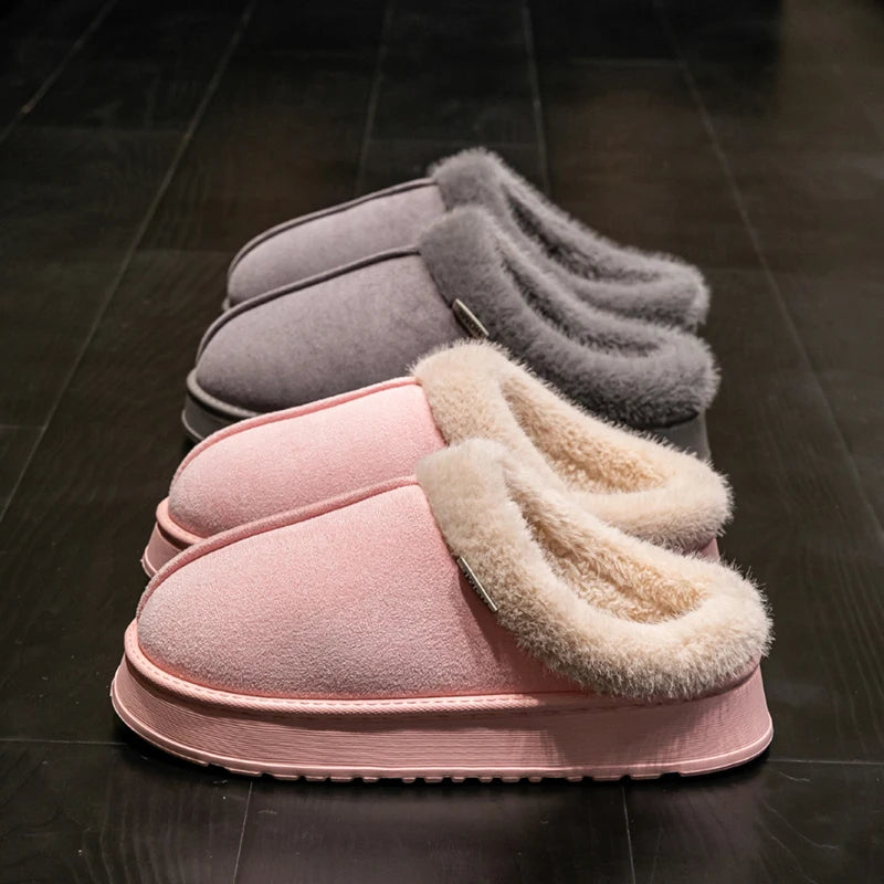 CozyStep Fluffy Slippers